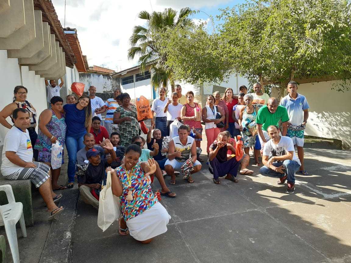 Camacã: Almoço de Natal, presentes e alegria finalizam o ano de 2019 no CAPS